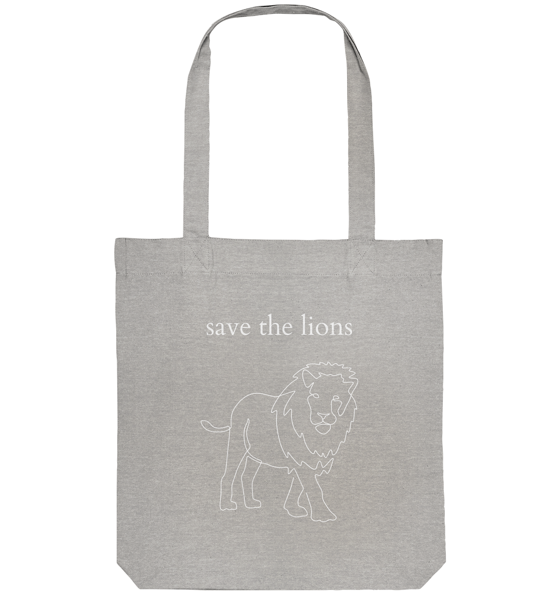 Save the Lions - Organic Bag