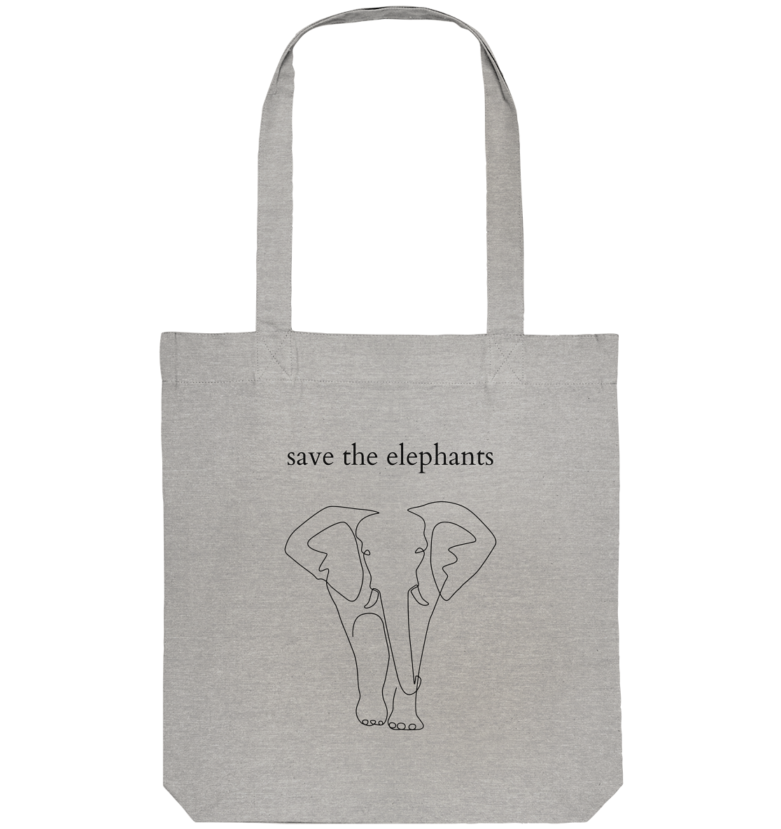 Save the Elephants - Organic Bag