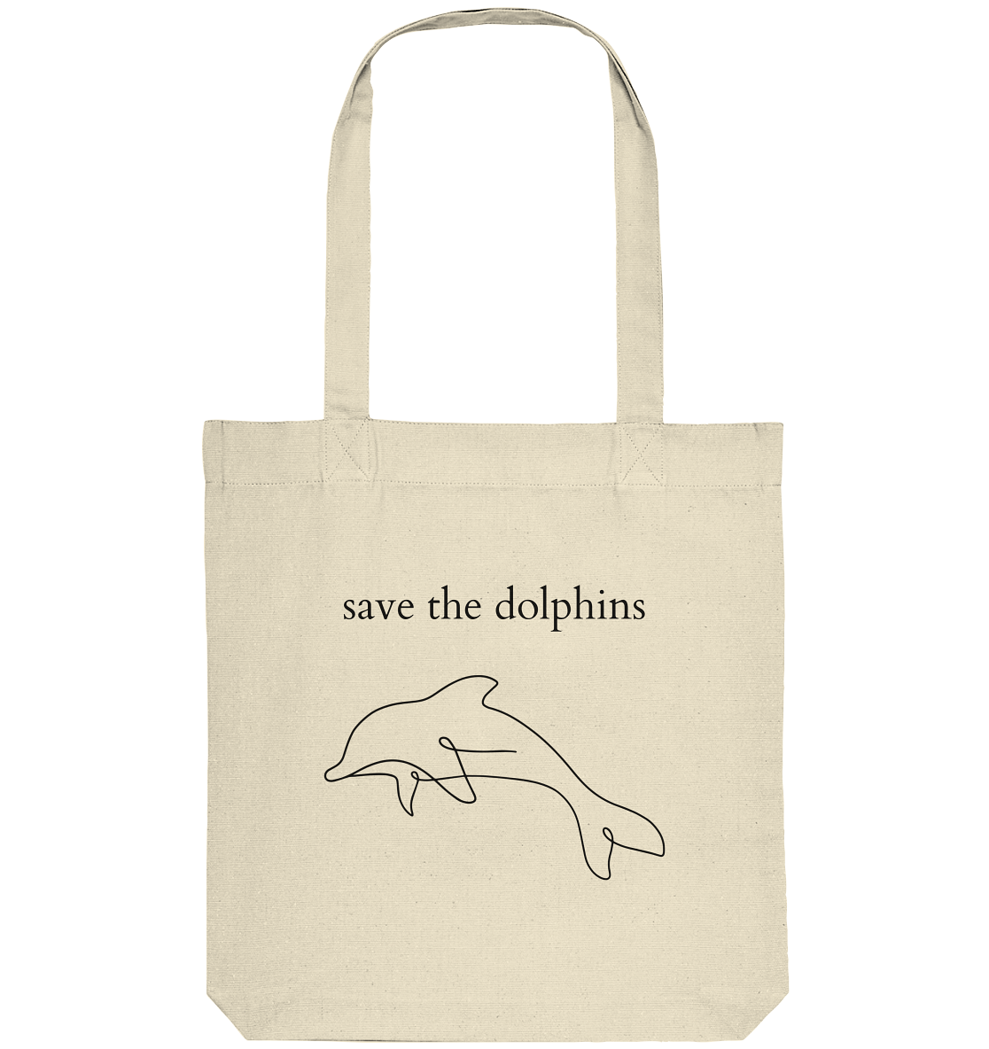 Save the Dolphins - Organic Bag