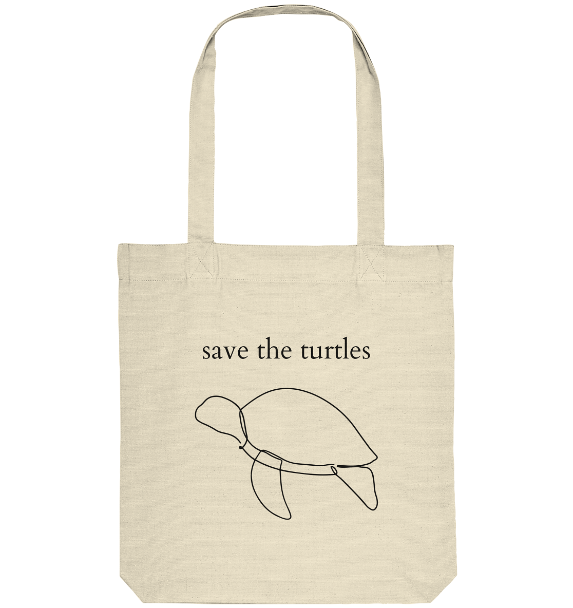 Save the Turtles - Organic Bag