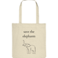 Save the Elephants - Organic Bag