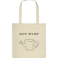 Save Water - Organic Bag