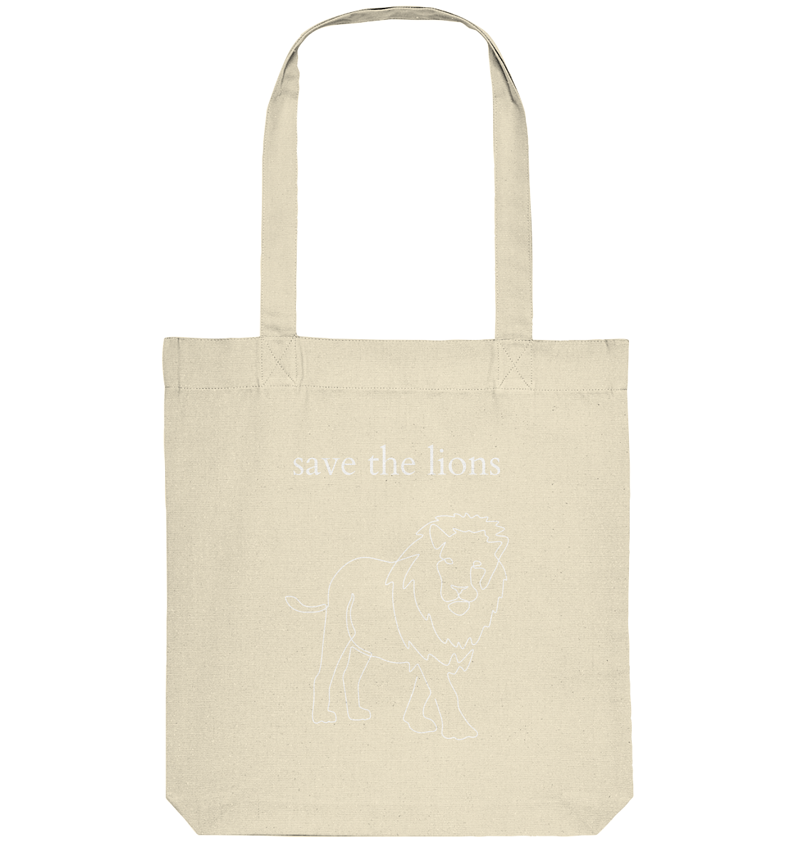 Save the Lions - Organic Bag