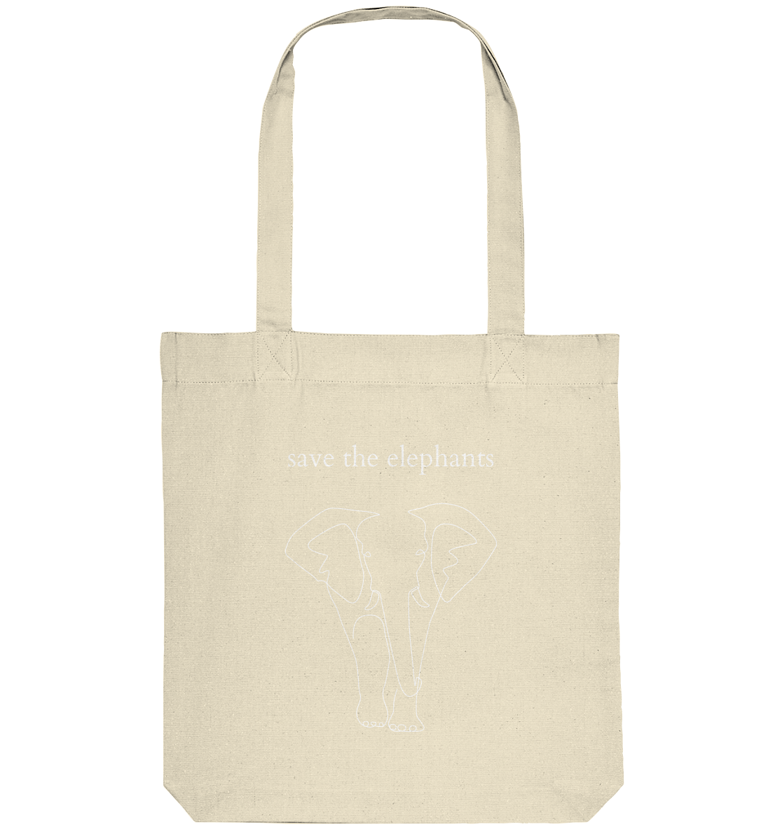 Save the Elephants - Organic Bag